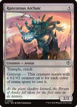 Rancorous Archaic [Secrets of Strixhaven] Foil