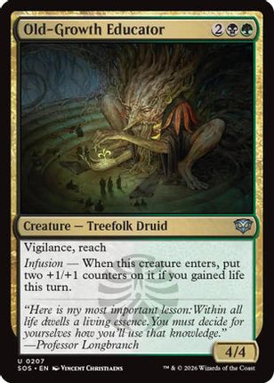 Old-Growth Educator [Secrets of Strixhaven] Foil