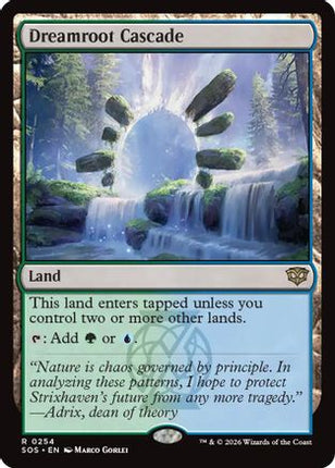 Dreamroot Cascade [Secrets of Strixhaven] Foil