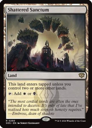 Shattered Sanctum [Secrets of Strixhaven] Foil