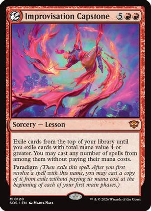 Improvisation Capstone [Secrets of Strixhaven] Foil