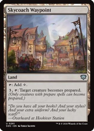 Skycoach Waypoint [Secrets of Strixhaven] Foil