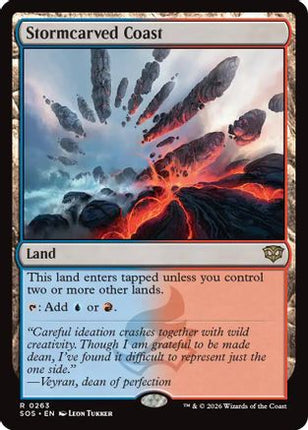 Stormcarved Coast [Secrets of Strixhaven] Foil