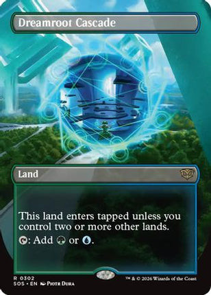 Dreamroot Cascade (Borderless) [Secrets of Strixhaven] Foil
