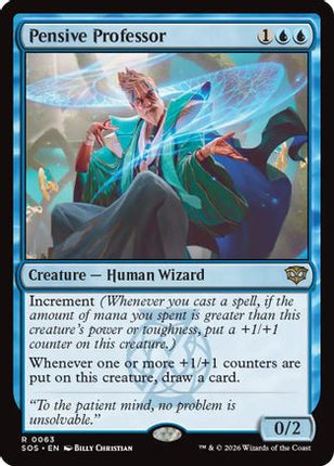 Pensive Professor [Secrets of Strixhaven] Foil