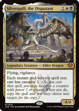 Silverquill, the Disputant [Secrets of Strixhaven] Foil