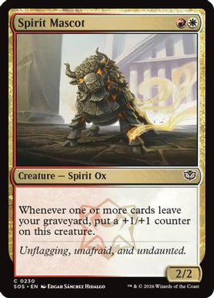 Spirit Mascot [Secrets of Strixhaven] Foil