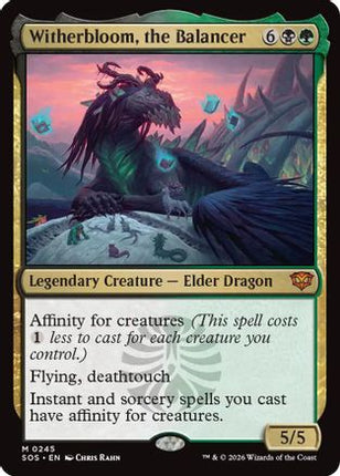 Witherbloom, the Balancer [Secrets of Strixhaven] Foil