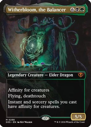 Witherbloom, the Balancer (Borderless) [Secrets of Strixhaven]