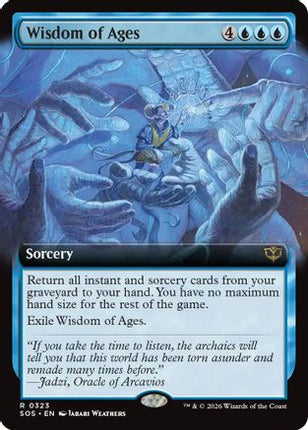 Wisdom of Ages (Extended Art) [Secrets of Strixhaven] Foil
