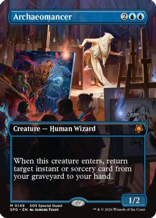 Archaeomancer (Borderless) [Special Guests] Foil