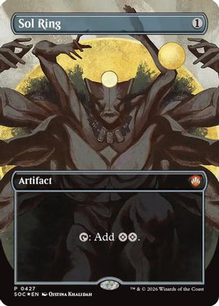 Sol Ring (Borderless) [Commander: Secrets of Strixhaven] Foil