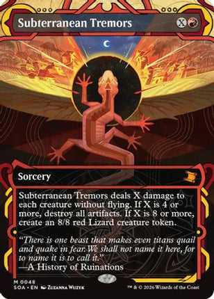 Subterranean Tremors [Secrets of Strixhaven: Mystical Archive] Foil