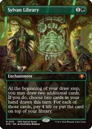 Sylvan Library (Borderless) [Special Guests] Foil