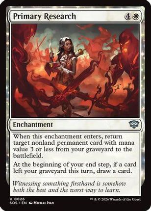 Primary Research [Secrets of Strixhaven] Foil