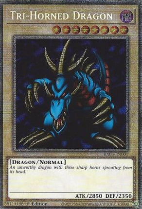 Tri-Horned Dragon [RA05-EN001] Starlight Rare 1st Edition