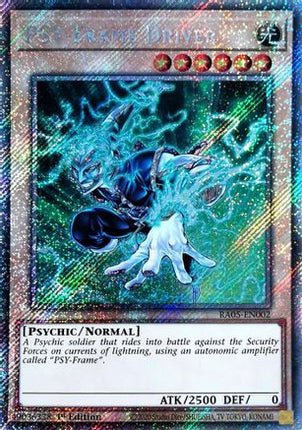 PSY-Frame Driver  [RA05-EN002] Platinum Secret Rare 1st Edition