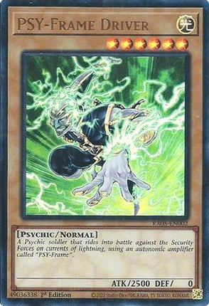 PSY-Frame Driver  [RA05-EN002] Ultra Rare 1st Edition