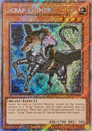 Scrap Chimera  [RA05-EN005] Platinum Secret Rare 1st Edition