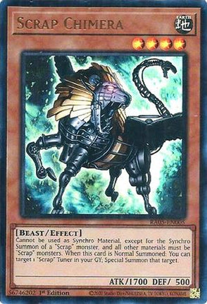 Scrap Chimera  [RA05-EN005] Ultra Rare 1st Edition