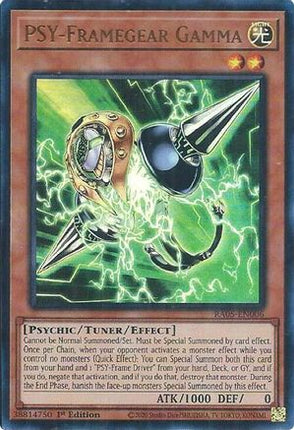 PSY-Framegear Gamma  [RA05-EN006] Ultra Rare 1st Edition