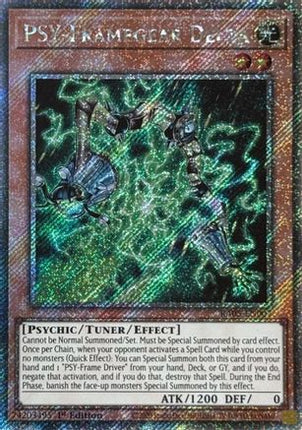 PSY-Framegear Delta  [RA05-EN007] Platinum Secret Rare 1st Edition