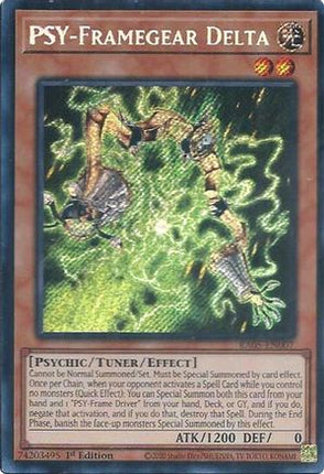 PSY-Framegear Delta  [RA05-EN007] Secret Rare 1st Edition