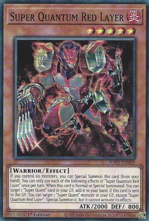Super Quantum Red Layer [RA05-EN008] Super Rare 1st Edition