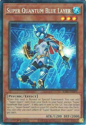 Super Quantum Blue Layer  [RA05-EN009] Collector's Rare 1st Edition