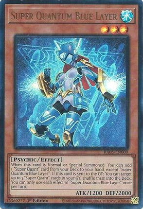 Super Quantum Blue Layer  [RA05-EN009] Ultra Rare 1st Edition