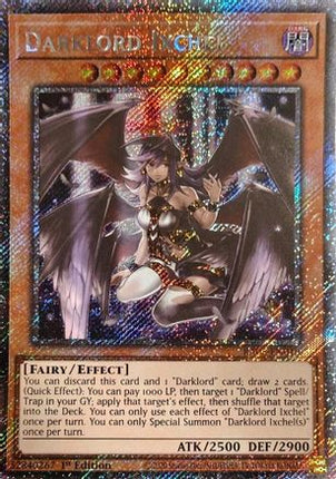 Darklord Ixchel  [RA05-EN010] Platinum Secret Rare 1st Edition