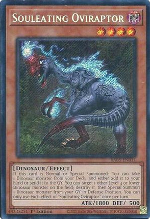 Souleating Oviraptor (Secret Rare)  [RA05-EN011] 1st Edition