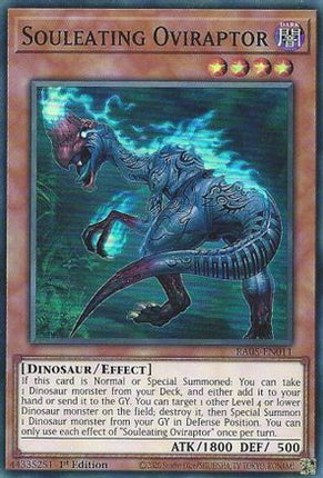 Souleating Oviraptor [RA05-EN011] Super Rare 1st Edition