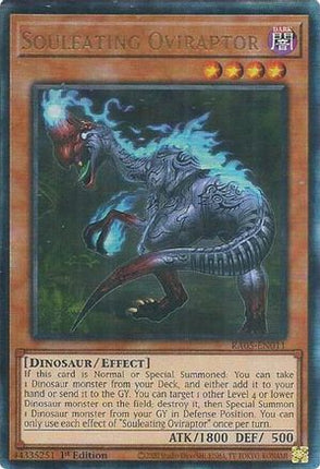Souleating Oviraptor  [RA05-EN011] Ultimate Rare 1st Edition
