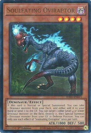 Souleating Oviraptor  [RA05-EN011] Ultra Rare 1st Edition
