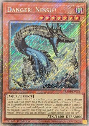 Danger! Nessie!  [RA05-EN012] Platinum Secret Rare 1st Edition