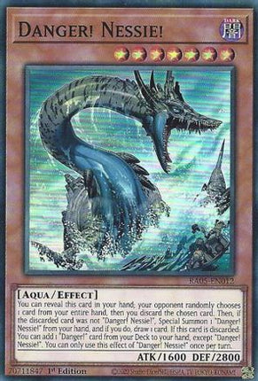 Danger! Nessie! [RA05-EN012] Super Rare 1st Edition