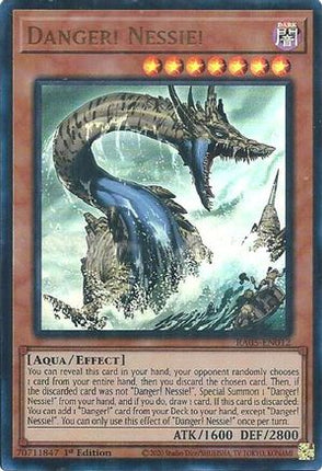 Danger! Nessie!  [RA05-EN012] Ultra Rare 1st Edition