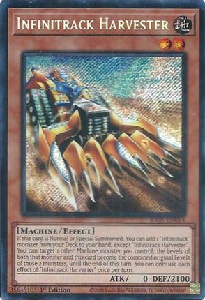Infinitrack Harvester  [RA05-EN014] Secret Rare 1st Edition