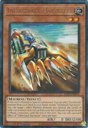 Infinitrack Harvester  [RA05-EN014] Ultimate Rare 1st Edition