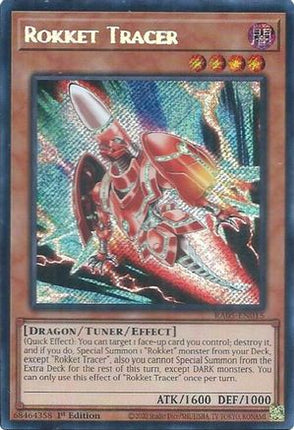 Rokket Tracer  [RA05-EN015] Secret Rare 1st Edition