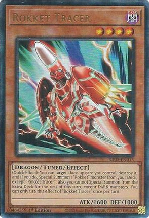 Rokket Tracer  [RA05-EN015] Ultimate Rare 1st Edition