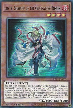 Loptr, Shadow of the Generaider Bosses [RA05-EN016] Super Rare 1st Edition