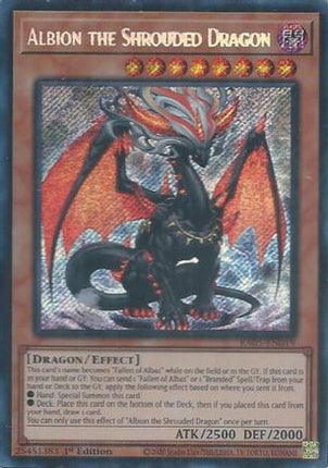 Albion the Shrouded Dragon  [RA05-EN019] Secret Rare 1st Edition