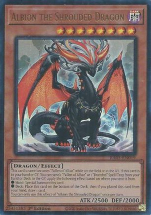 Albion the Shrouded Dragon  [RA05-EN019] Ultra Rare 1st Edition