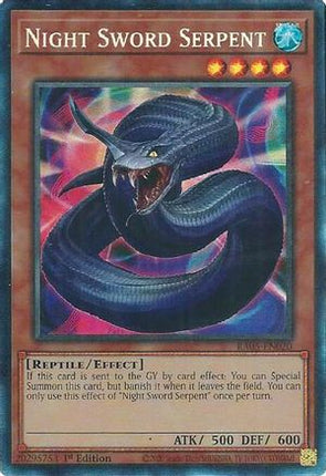 Night Sword Serpent  [RA05-EN020] Collector's Rare 1st Edition