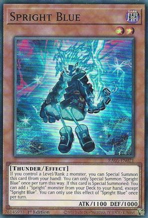 Spright Blue [RA05-EN021] Super Rare 1st Edition