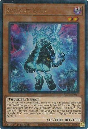 Spright Blue  [RA05-EN021] Ultimate Rare 1st Edition