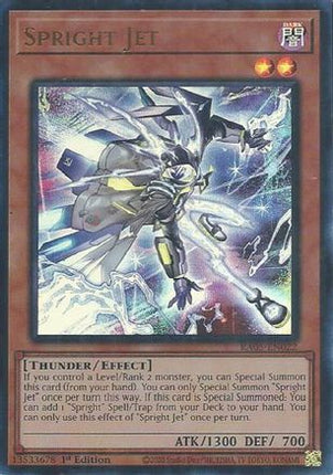Spright Jet  [RA05-EN022] Ultra Rare 1st Edition