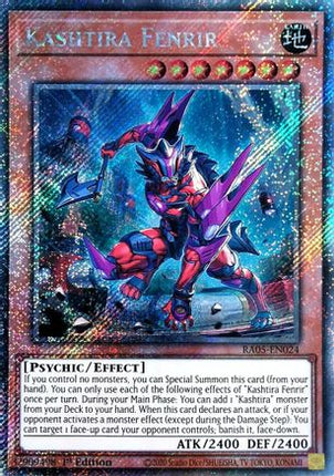 Kashtira Fenrir  [RA05-EN024] Platinum Secret Rare 1st Edition